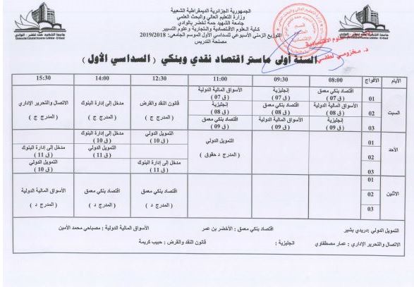 1 ماستر اقتصاد نقدي و بنكي