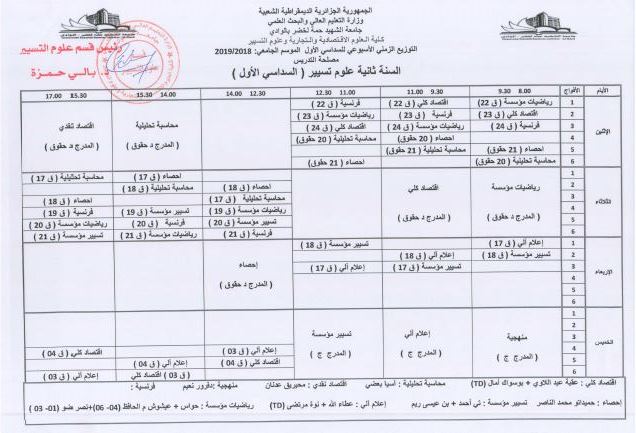 سنة 2 علوم تسيير