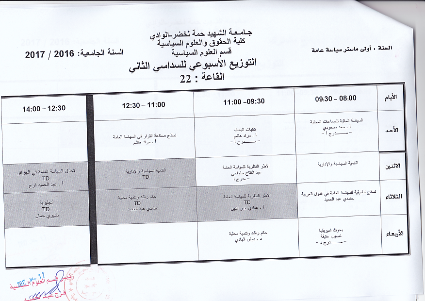 1 ماستر سياسة عامة