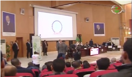 تغطية التلفزيون الجزائري لفعاليات التظاهرةالعلمية الكبرى