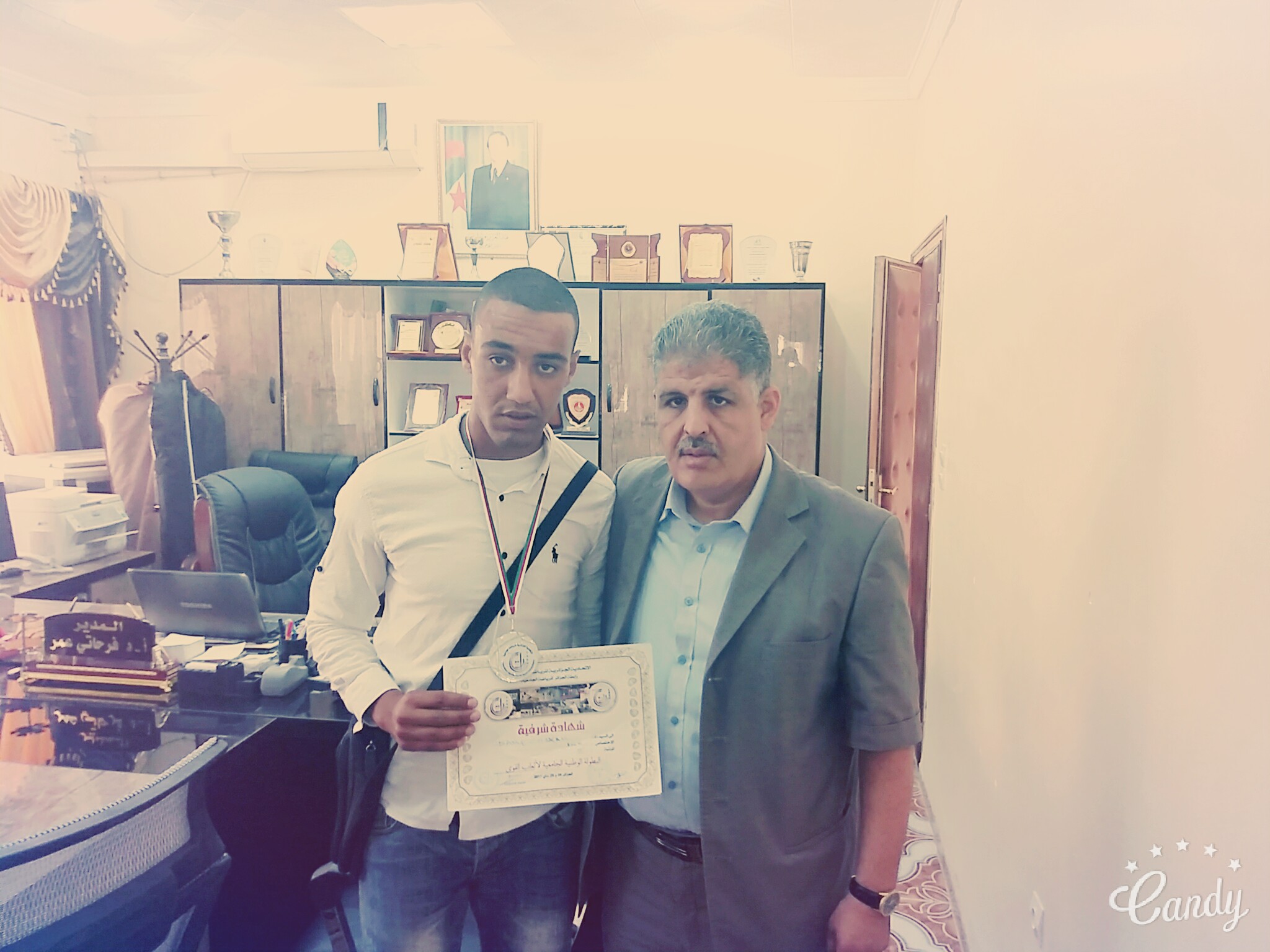 تكريم الطالب دعمش